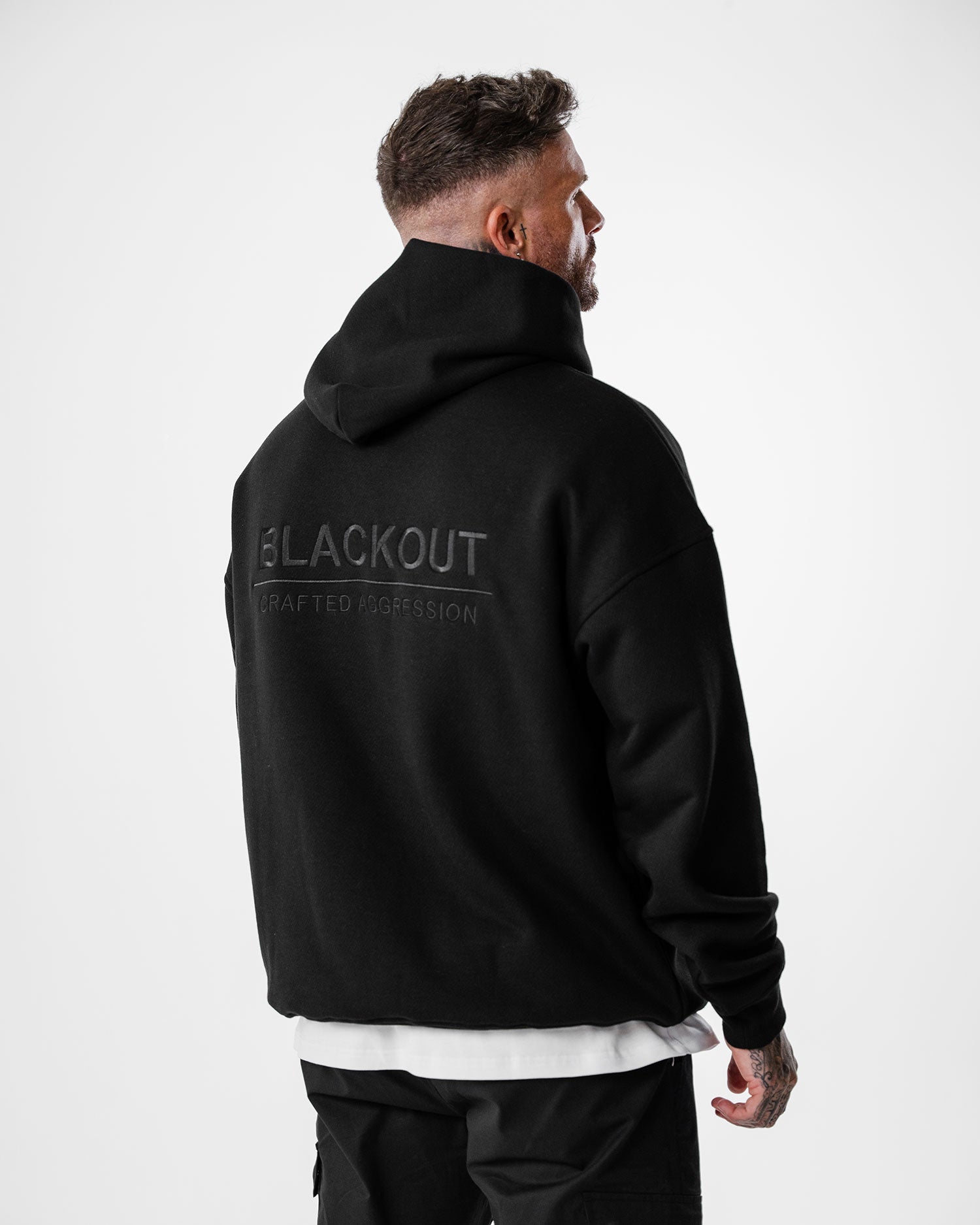 Black Oversized Hoodie