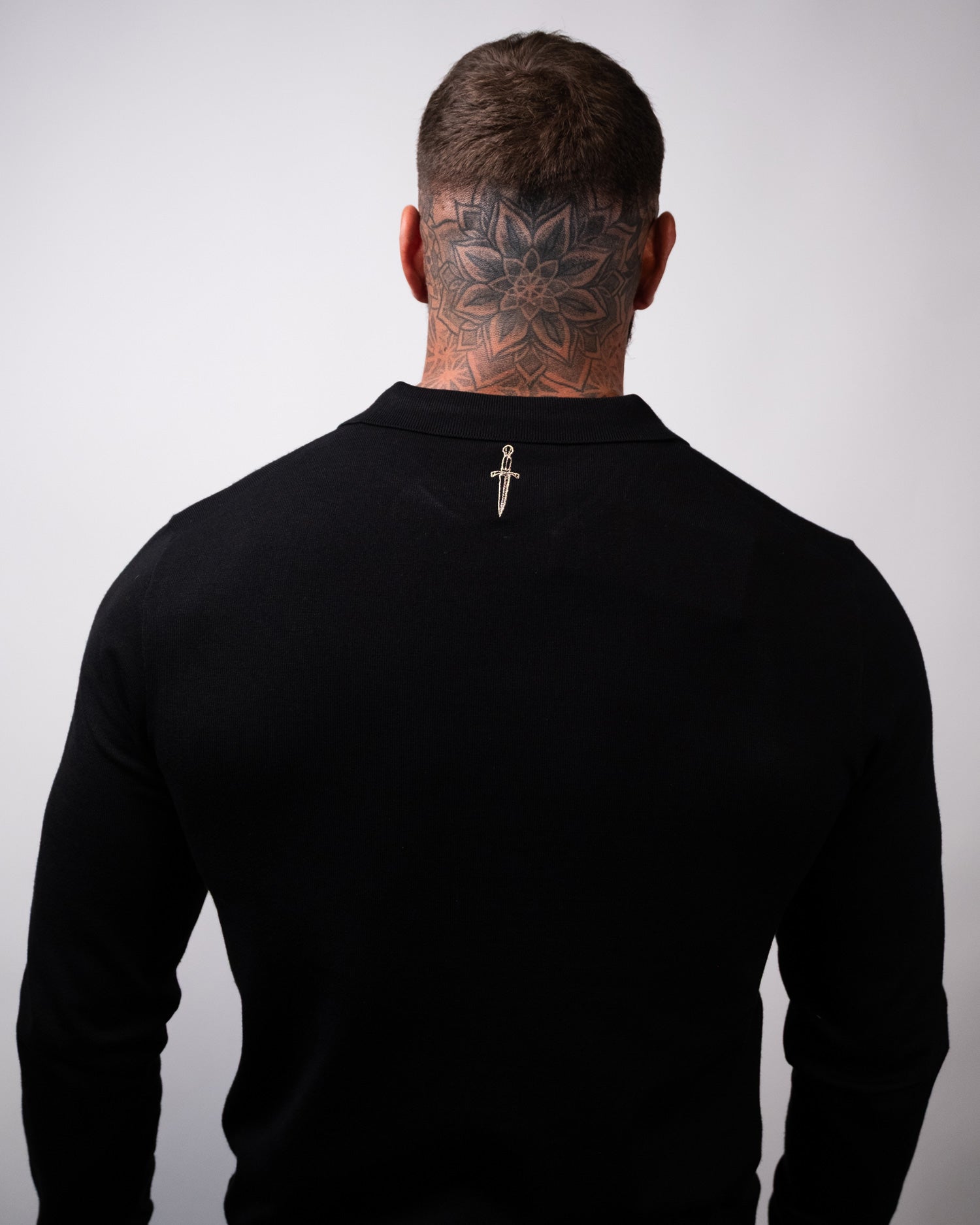 Black Long Sleeve - Gold Trim (Limited Edition)