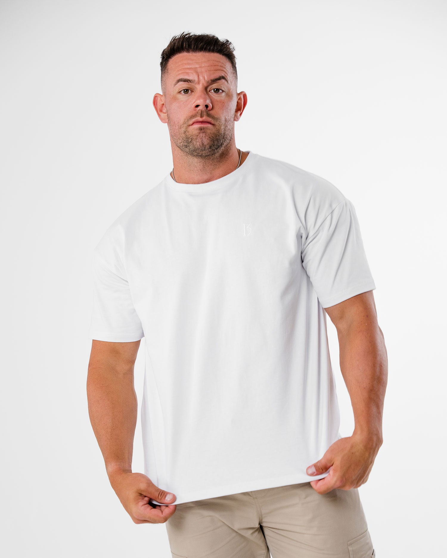 White Oversized T Shirt